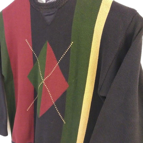 Woods & Gray Mens Sz L Cotton Crew Neck Sweater - Picture 7 of 8